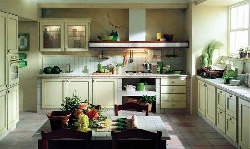 Kitchen (kitchen set) Tomassi, Contea laccata