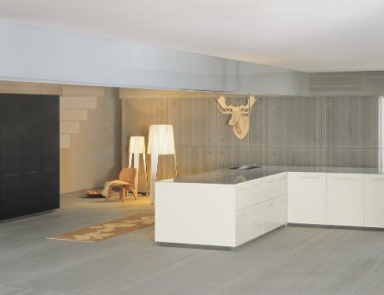 Set for the kitchen on a frame of steel Sintesi, Comprex