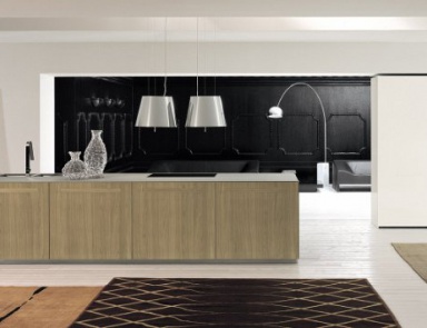 Set for the kitchen on a frame of solid wood Sintesi, Comprex