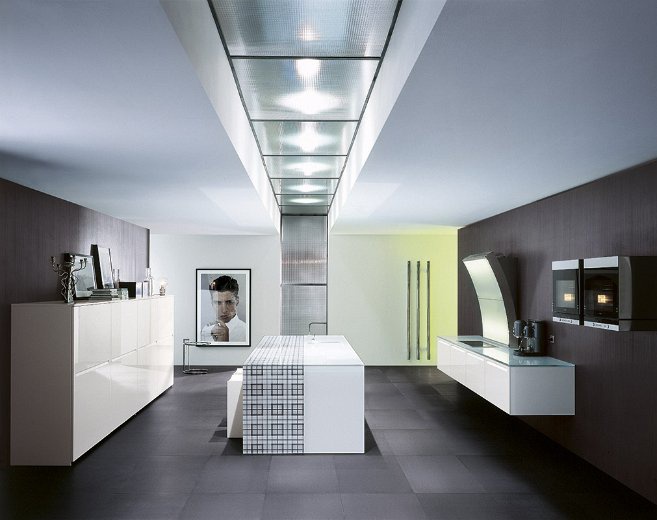 Set for kitchen with hanging elements Essenza, Comprex