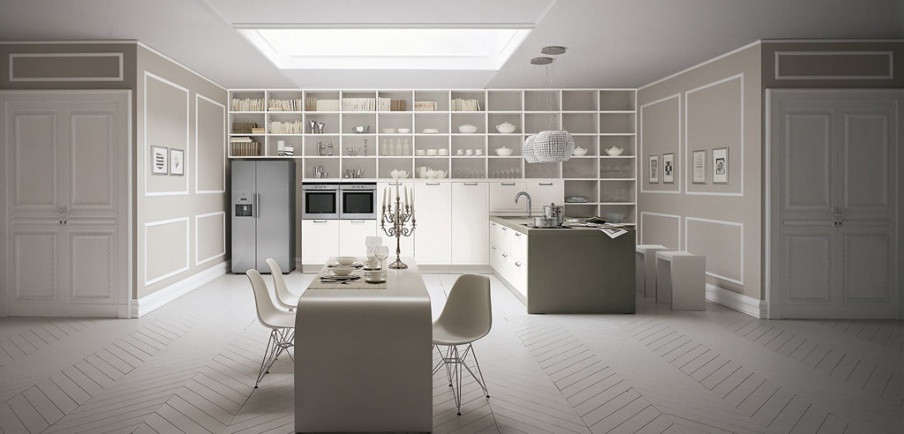 Set for the kitchen, solid oak Santa Fe, Comprex