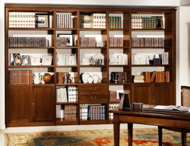 Modular system, wall Ateneo, Moletta Mobili