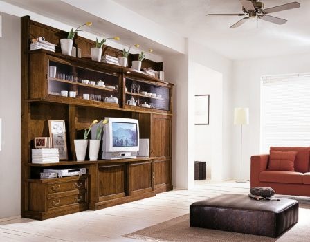 Modular system, wall Systema, Moletta Mobili