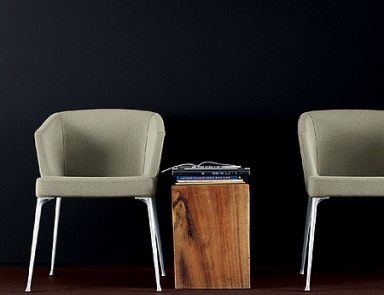 Chair with armrests, Telly - Desalto