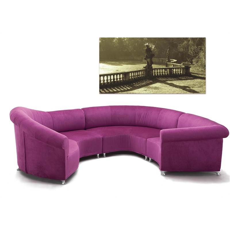 The sofa is modular, GALASSIA LIGHT - Giovannetti