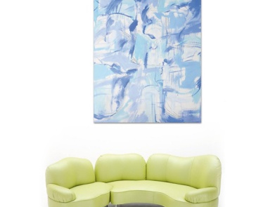 The sofa is modular, I GIROVAGHI - Giovannetti