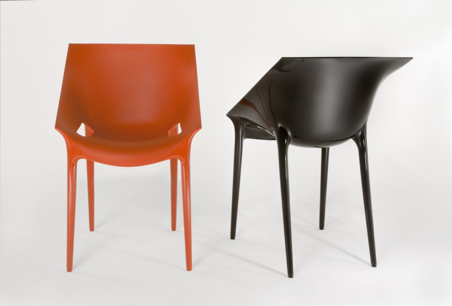 Chair with armrests Dr. Yes, Kartell