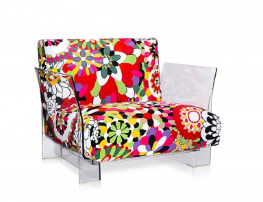 Chair with armrests Pop, Kartell (furniture pop art)