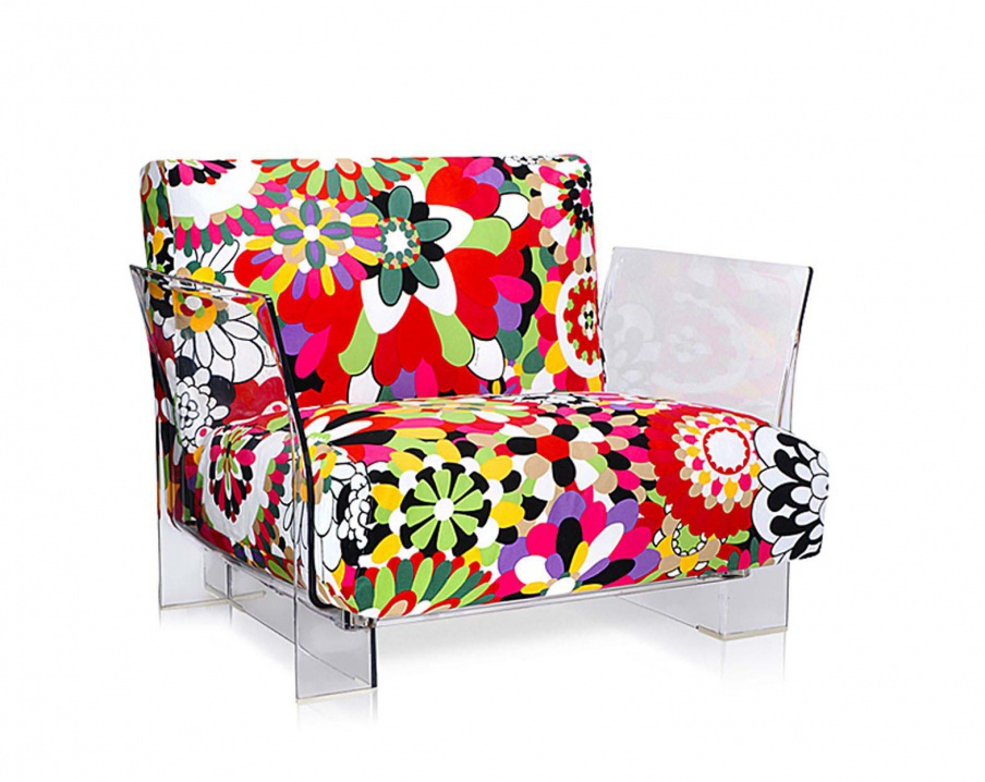 Chair with armrests Pop, Kartell