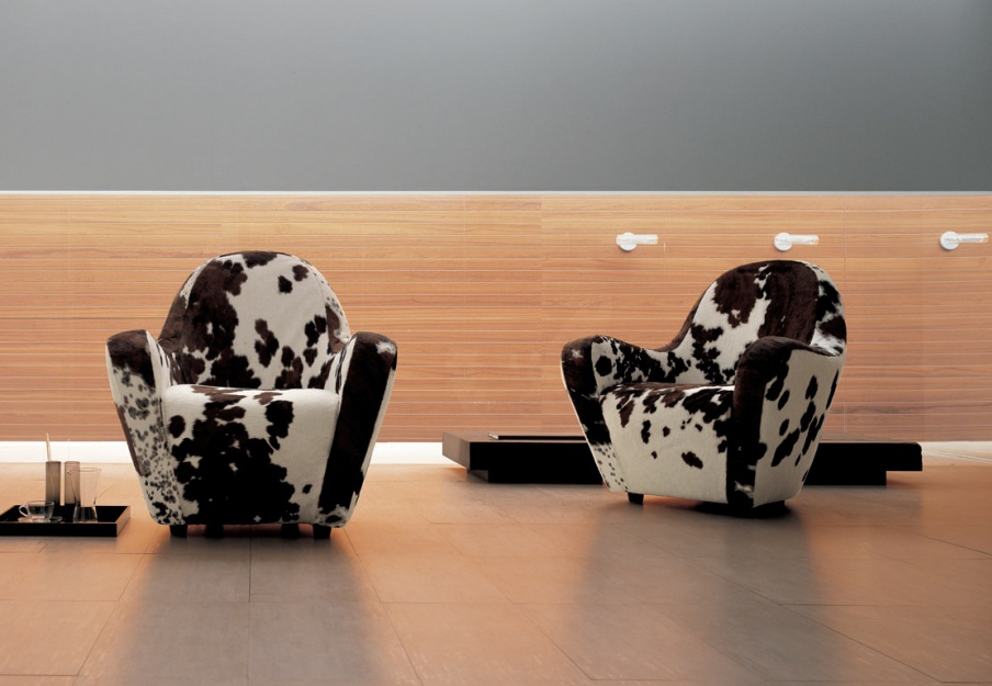 Chair upholstery leather or textile Fortuna, Alivar