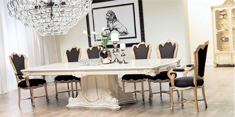 Dining table, Apollonia restangular table - Silik