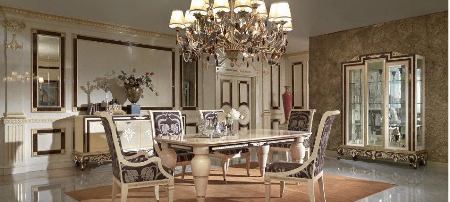 Dining table solid wood Hermitage, Turri