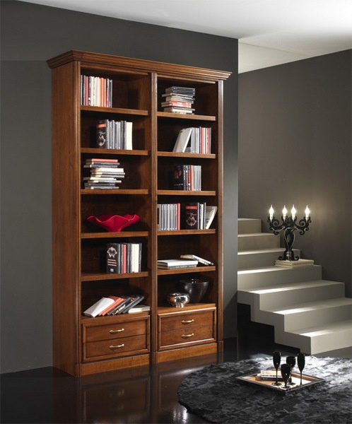 The bookcase, at the stilema stand