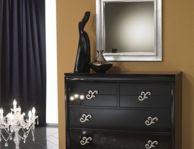 A low chest on legs, at the stilema stand