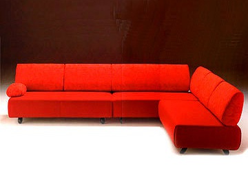 The sofa, Shelly - Rossi di Albizzate