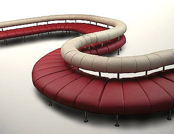 Design Slalom sofa, Rossi di Albizzate