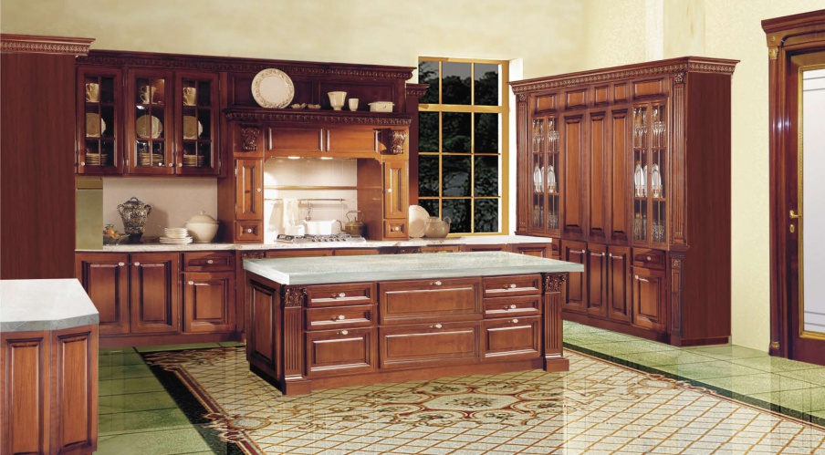 Kitchen set with a working area of marble, Giorgio Piotto