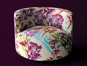 A chair without armrests Chance, Saba Italia