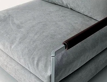 Chair with armrests, No Logo Light - Saba Italia