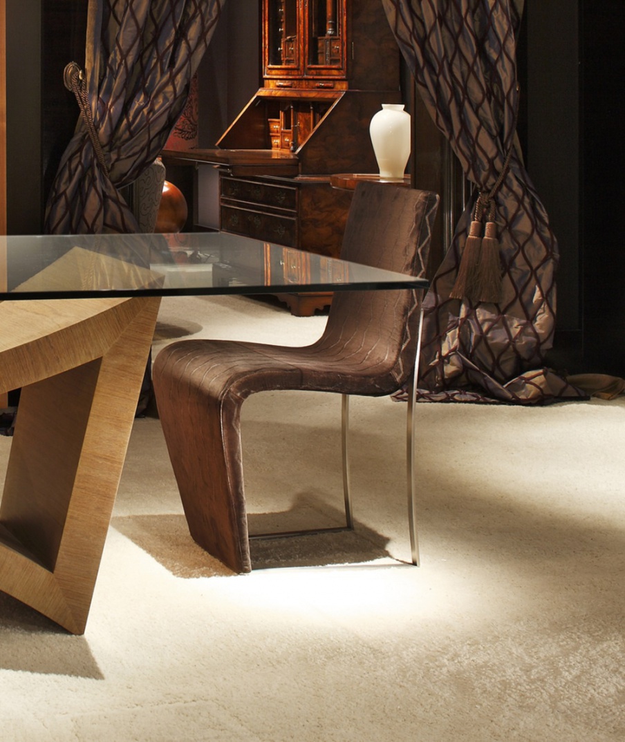 Chair with upholstery B1392, Annibale Colombo