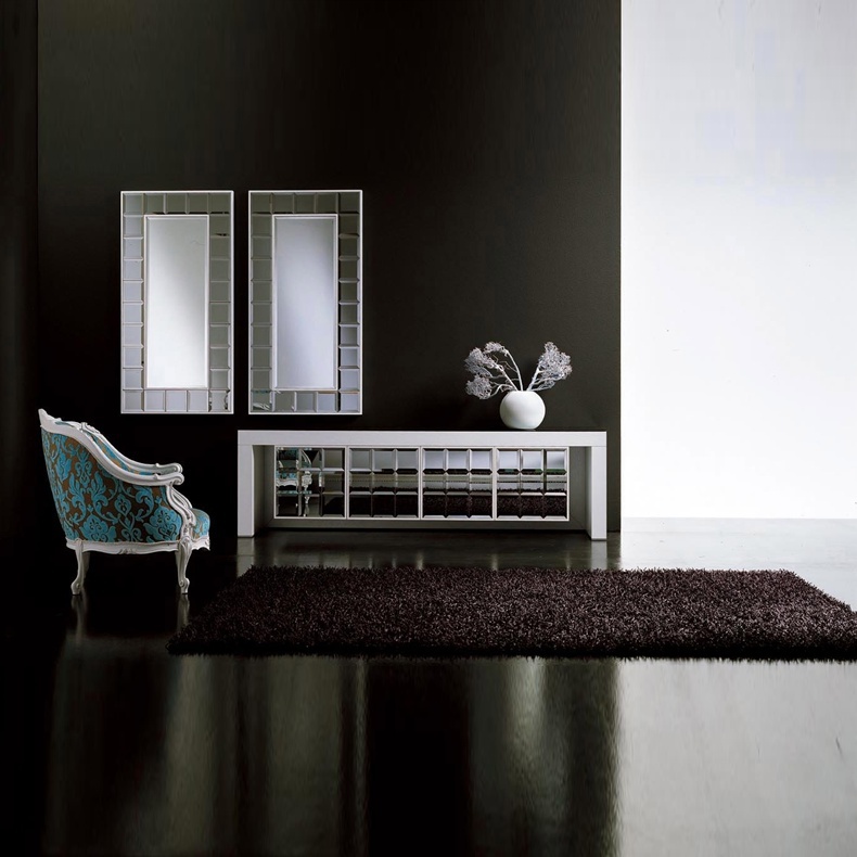 Chair with armrests, Deco - Rattan wood