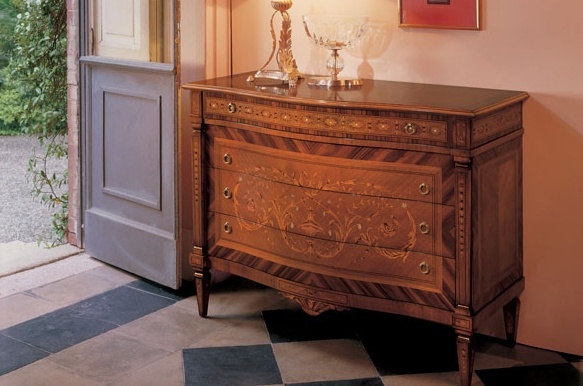 Chest of drawers, Louis XV Como - Minotti Luigi & Benigno