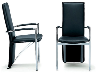 Chair with high back, Ronald Schmitt