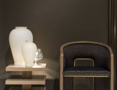 Chair walnut A1399, Annibale Colombo