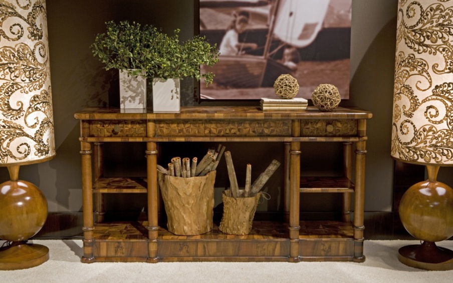 Console wooden Annibale Colombo