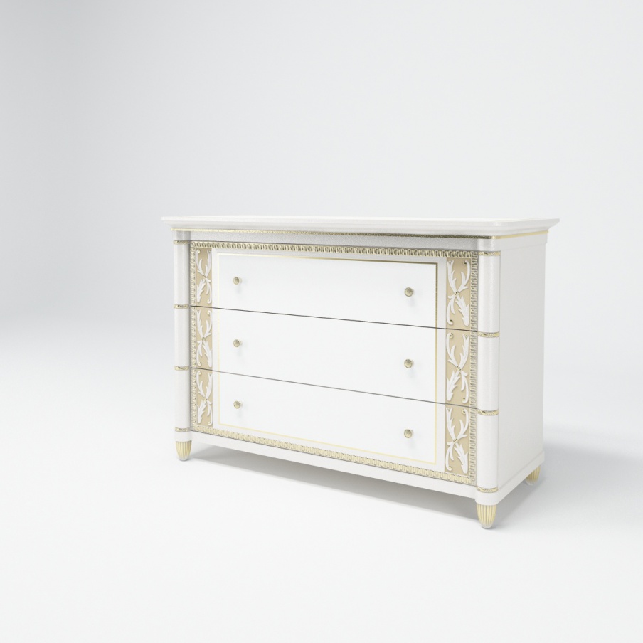 Dresser solid wood lacquered Hary, Turri