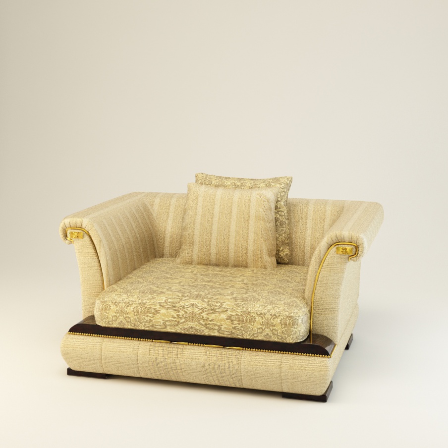 Chair made of solid wood Lexus , Turri