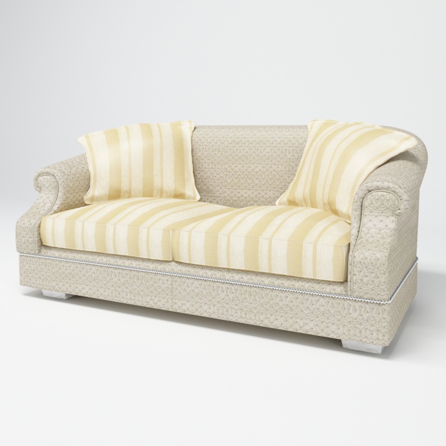 Sofa double Mirage solid wood, Turri