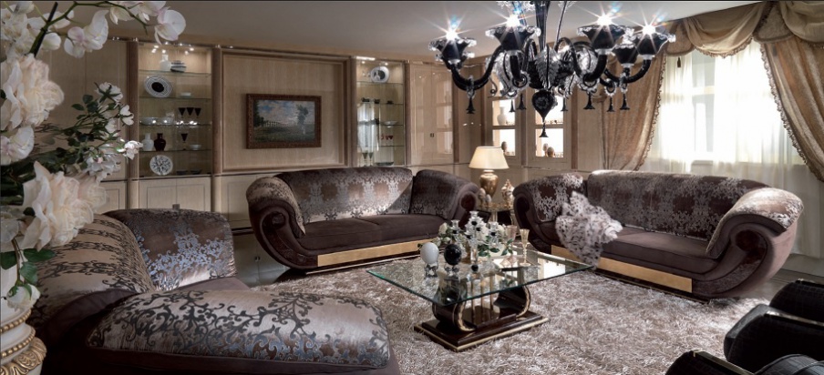 Sofa set solid wood Incanto, Turri