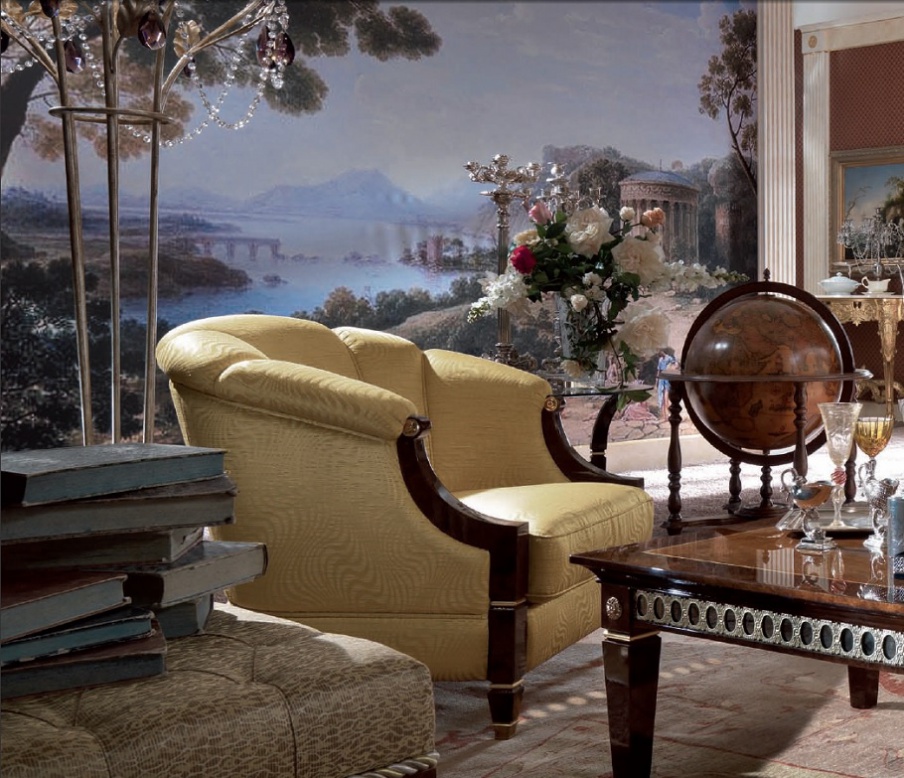 Chair made of solid wood Olympus, Turri