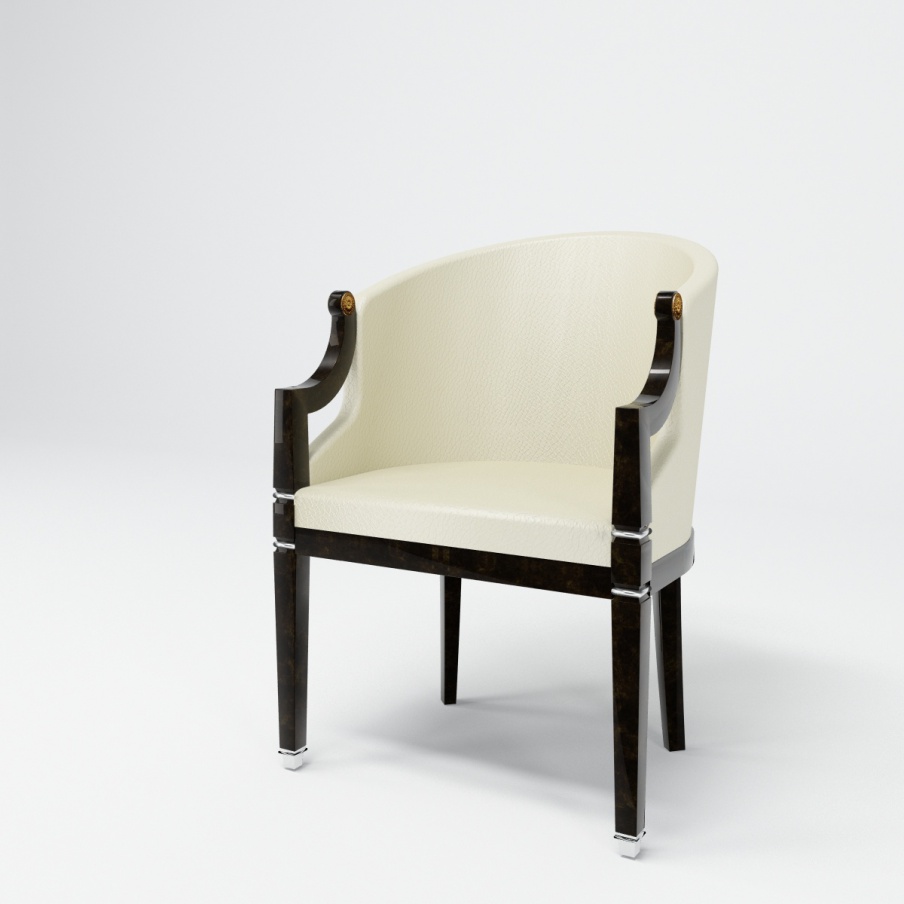 Chair made of solid wood Meris, Turri