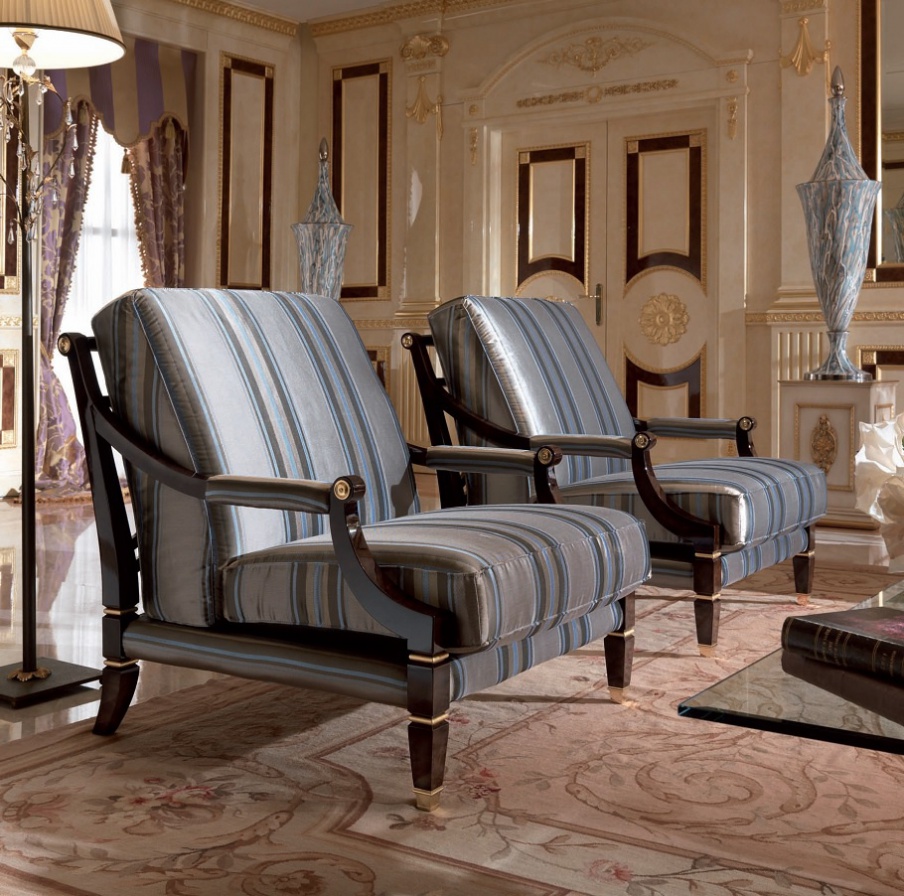 Chair made of solid wood Meris, Turri