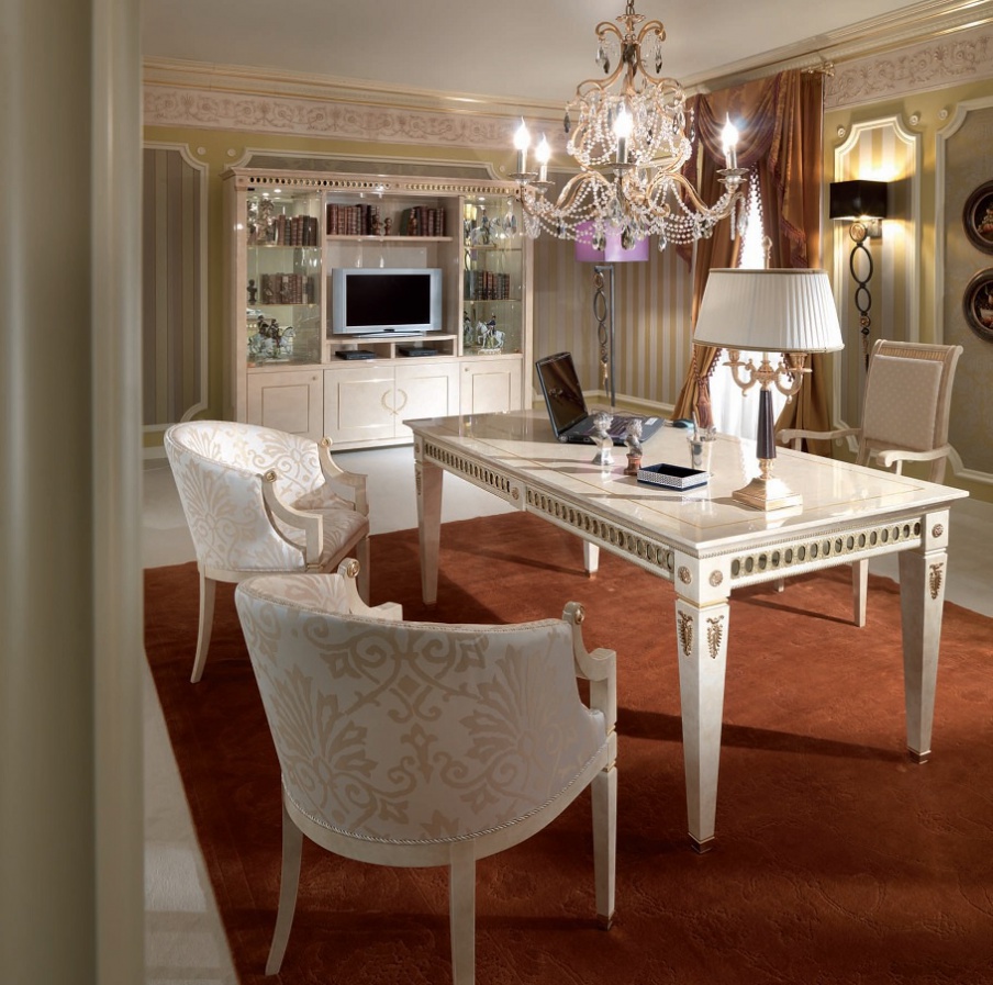 Writing Desk solid wood Arcade Plus Turri