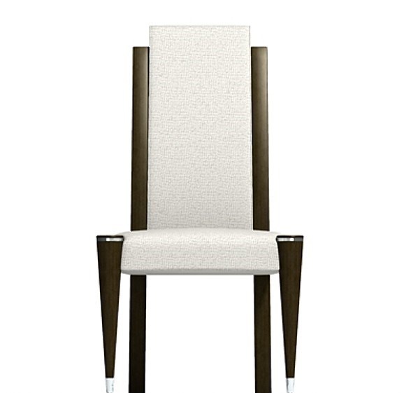 A chair with soft upholstery, Turri
