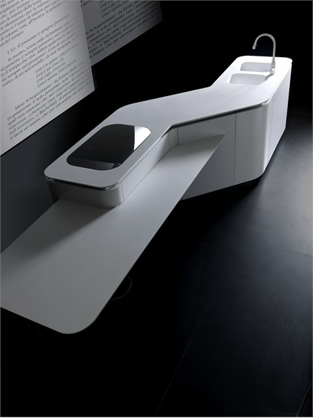 Kitchen (kitchen set) Effeti, Sinuosa