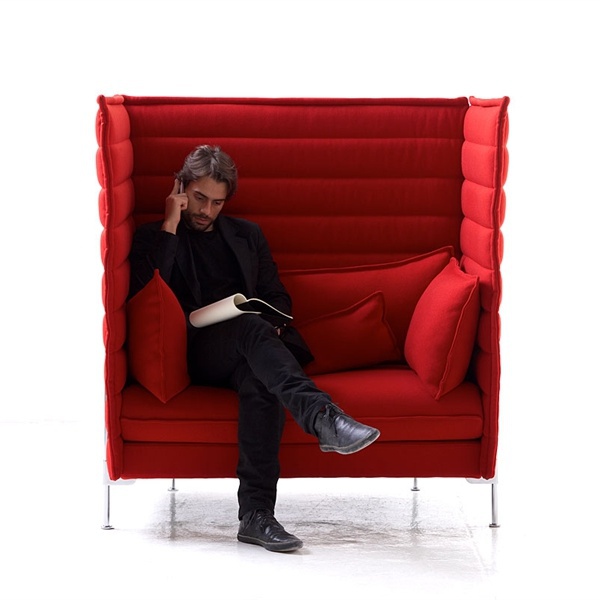 The Alcove Love Seat Chair, Vitra