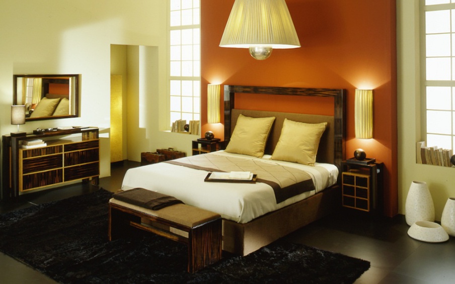 Bed of ebony G1324, Annibale Colombo