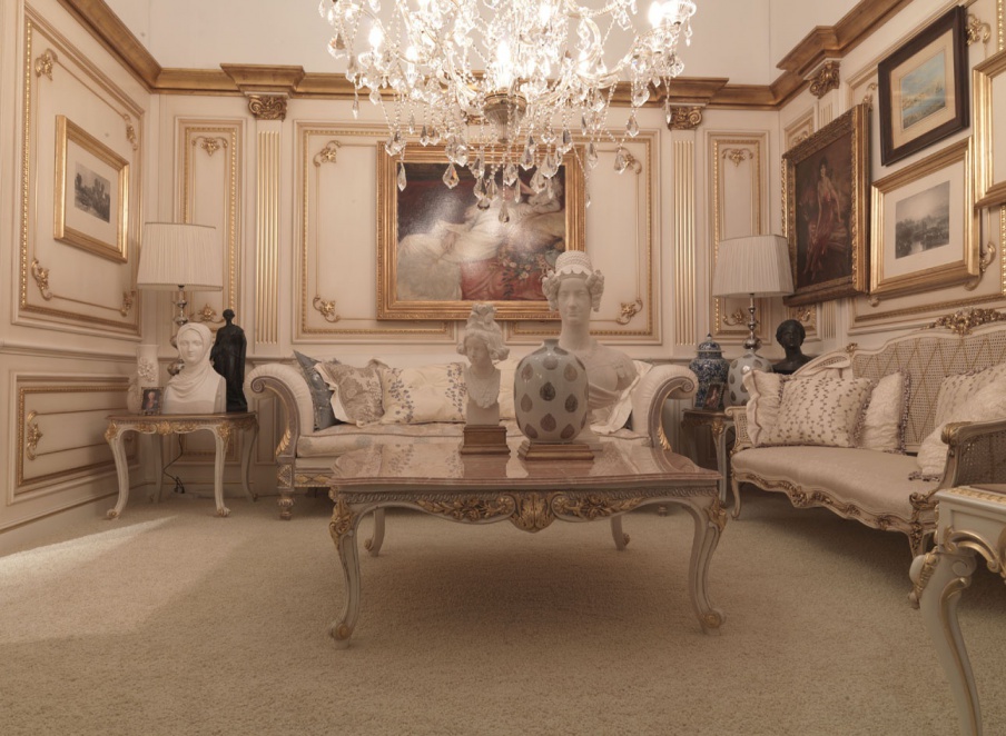 Coffee table, Boiserie Italia