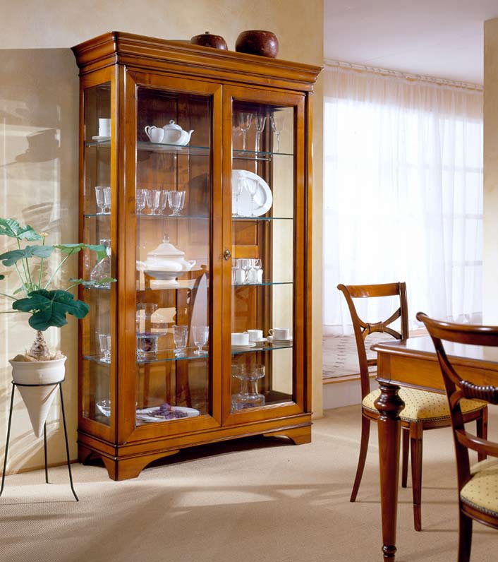 Sideboard with glass doors, Busatto