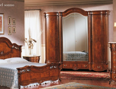 Bedroom in classical style, Grilli