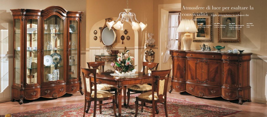 Set for the dining room, Grilli