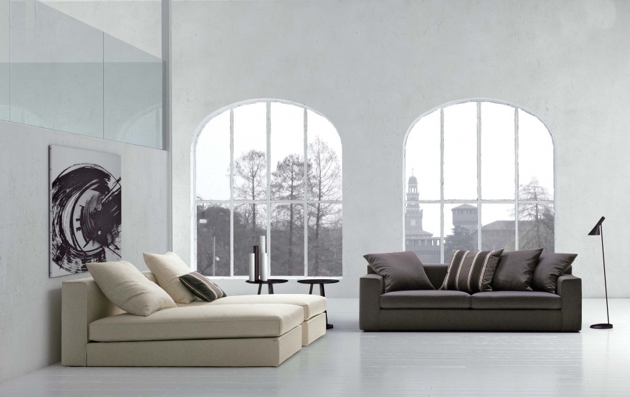 Modular sofa, Hudson - Asnaghi (Made in Italy)