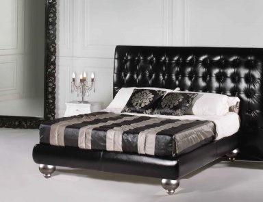 Bed with high headboard Afrodite, Epoque