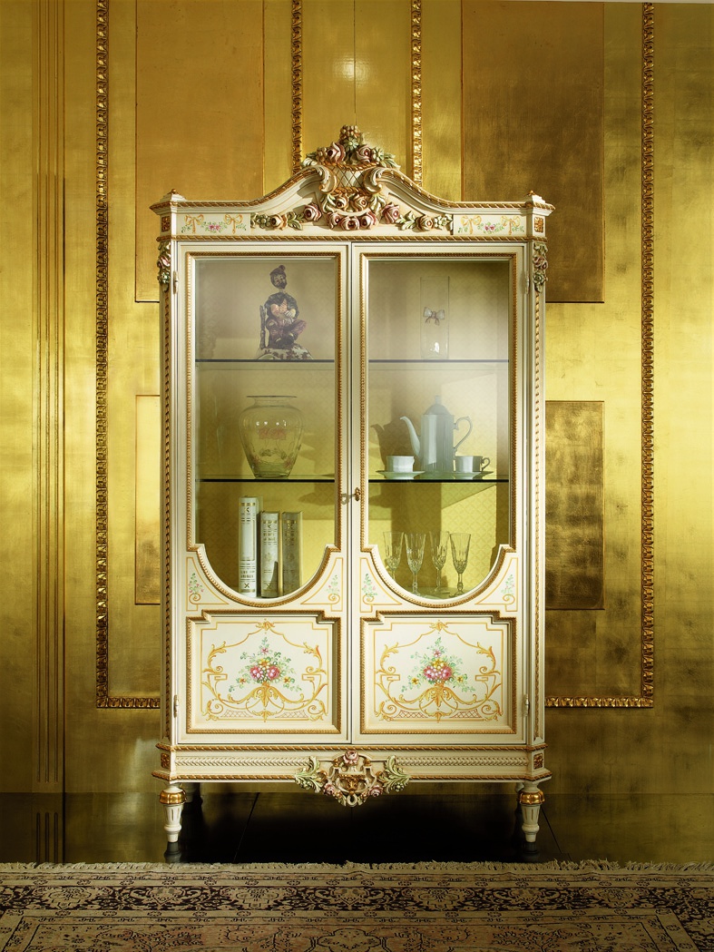Sideboard with glass doors, Carlo Asnaghi
