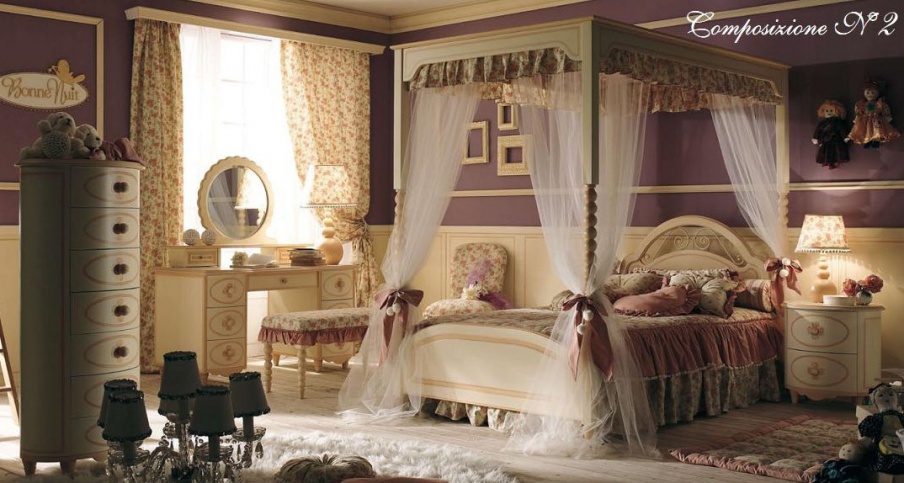 Set for children's bedroom Camerette, Ebanisteria Bacci