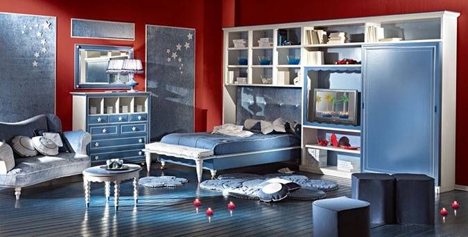 Set for a child's bedroom Fantasy, Ebanisteria Bacci